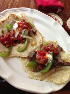 Steak fajitas are quick, easy, and CHEAP! You'll balk at restaurant prices when you find out how cheap it is to make your own!