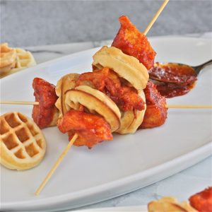 Korean-Fried-Chicken-and-Waffle-Skewers-The-Hopeless-Housewife-576x576