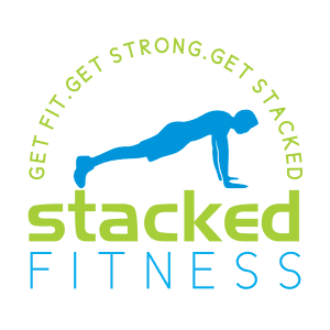 stacked fitness logo