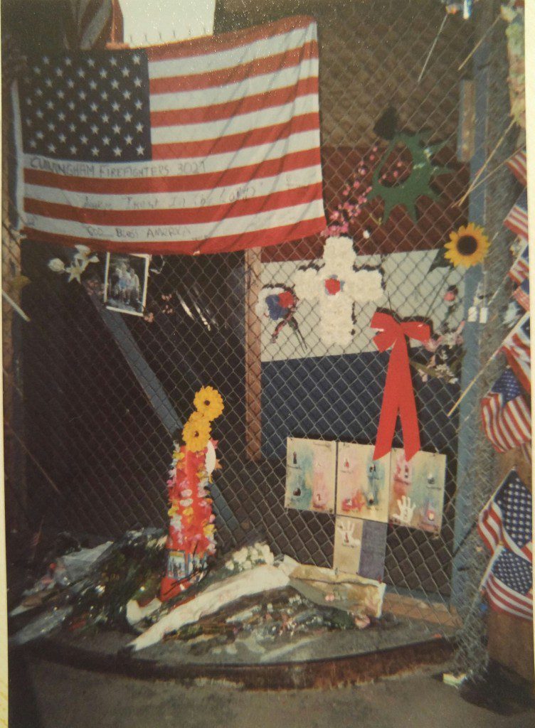 I visited Ground Zero in October 2002.