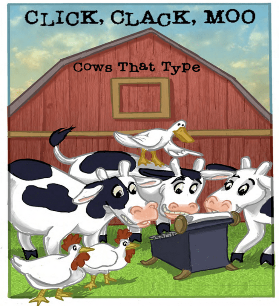 click clack moo poster promo