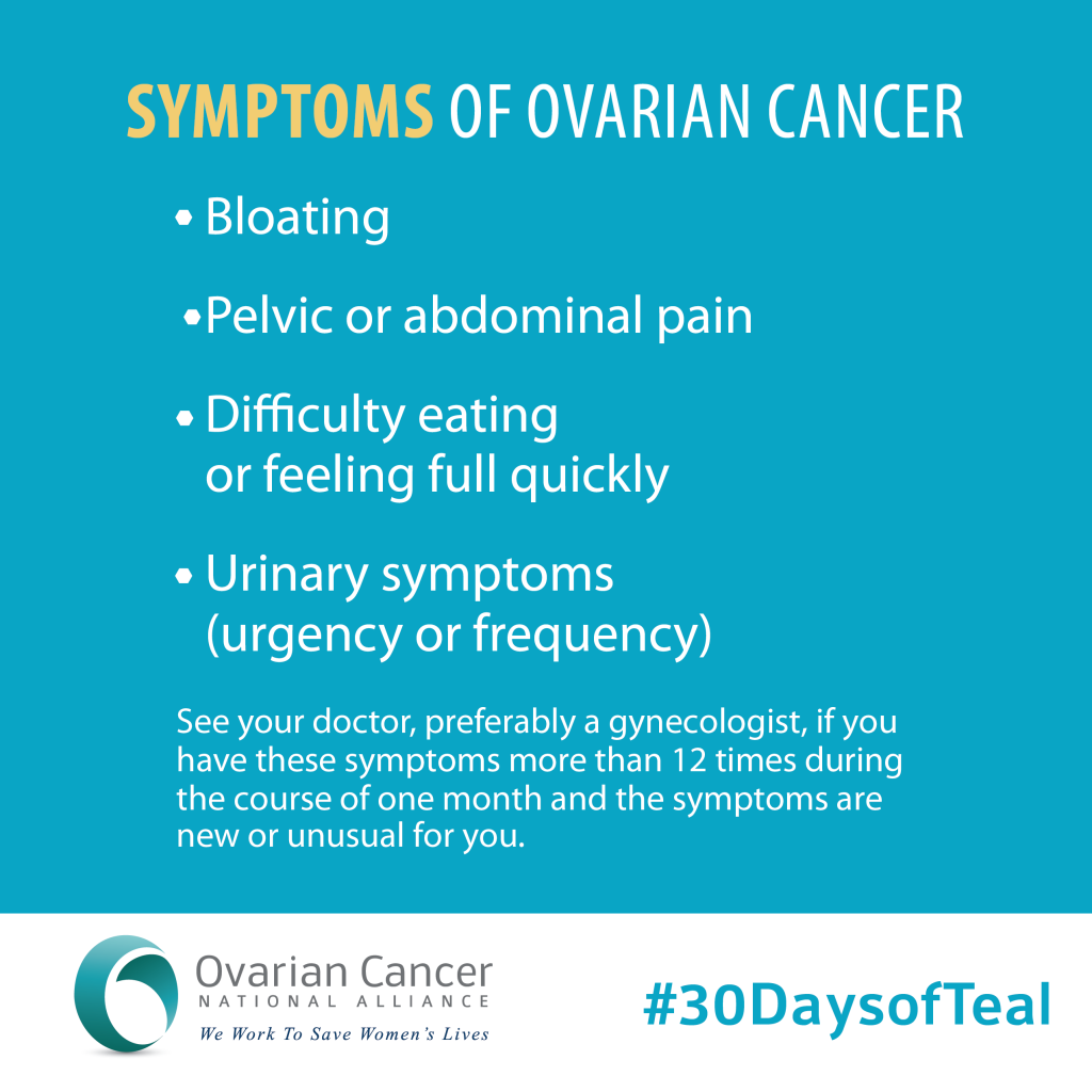 ovarian cancer symptoms