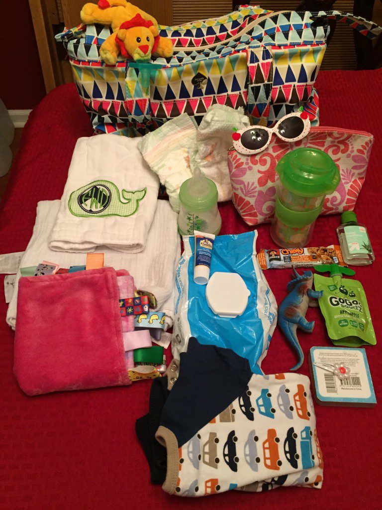 The contents of my Toddler/Infant Diaper Bag - Columbia SC Moms Blog