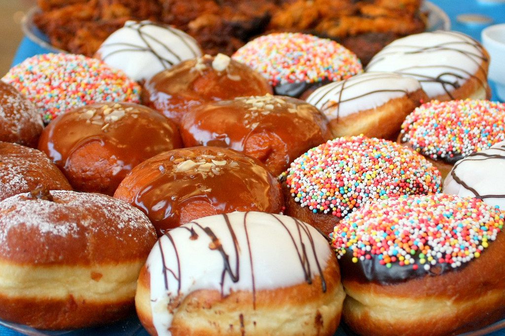 Sufganiyot (Donuts) for Chanukah