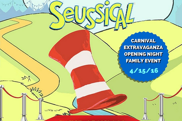 {You’re Invited!} Carnival Extravaganza Opening Night Event for Seussical!
