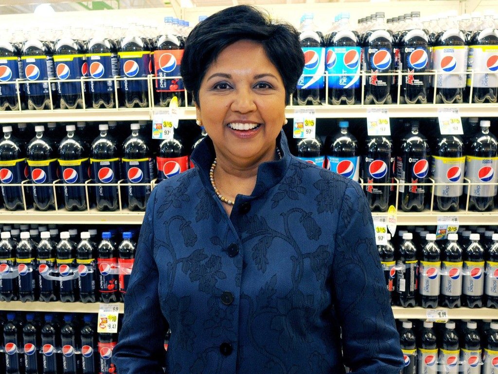 She runs Pepsi and buys milk for her children on the way home...