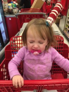 Life's Rough when you are at Target with Mom. 
