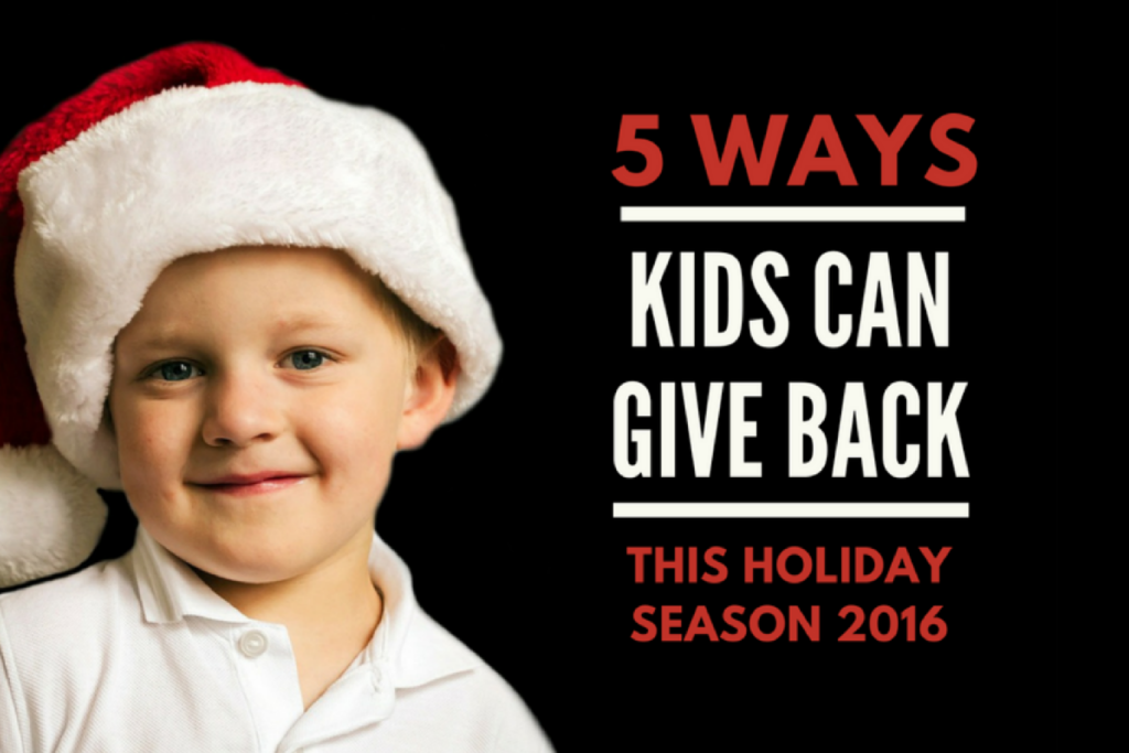 5 Ways Kids Can Give Back This Holiday Season {2016} | Columbia SC Moms Blog