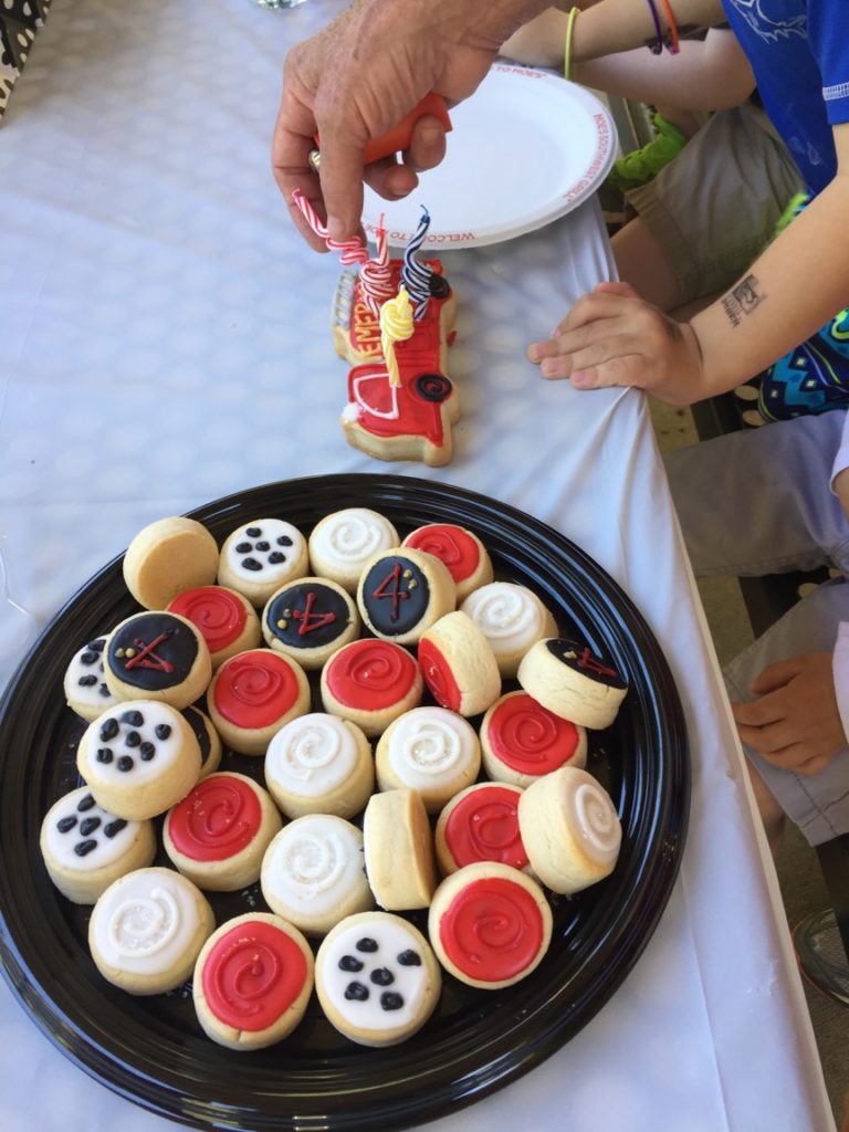 Birthday Party with Blue Flour Bakery Cookies | Columbia SC Moms Blog