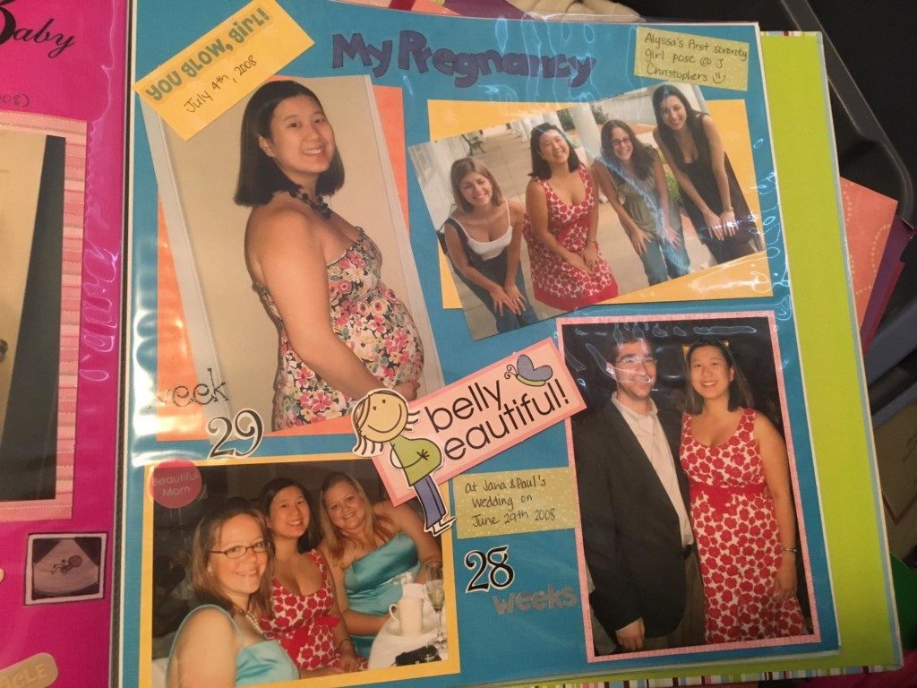 pregnancy scrapbook | Columbia SC Moms Blog