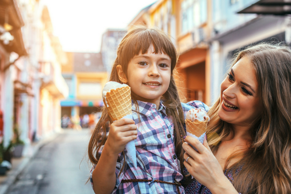 mother daughter ice cream | Columbia SC Moms Blog