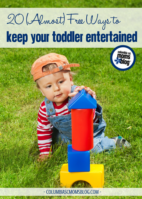 20 (Almost) FREE Ways to Keep Your Toddler Entertained | Columbia SC Moms Blog