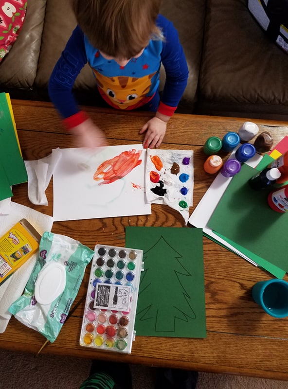 crafting-toddlers-art projects-holiday craft