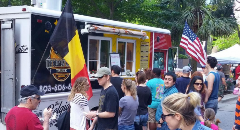 Columbia Mom EATS :: The Belgian Waffle Truck